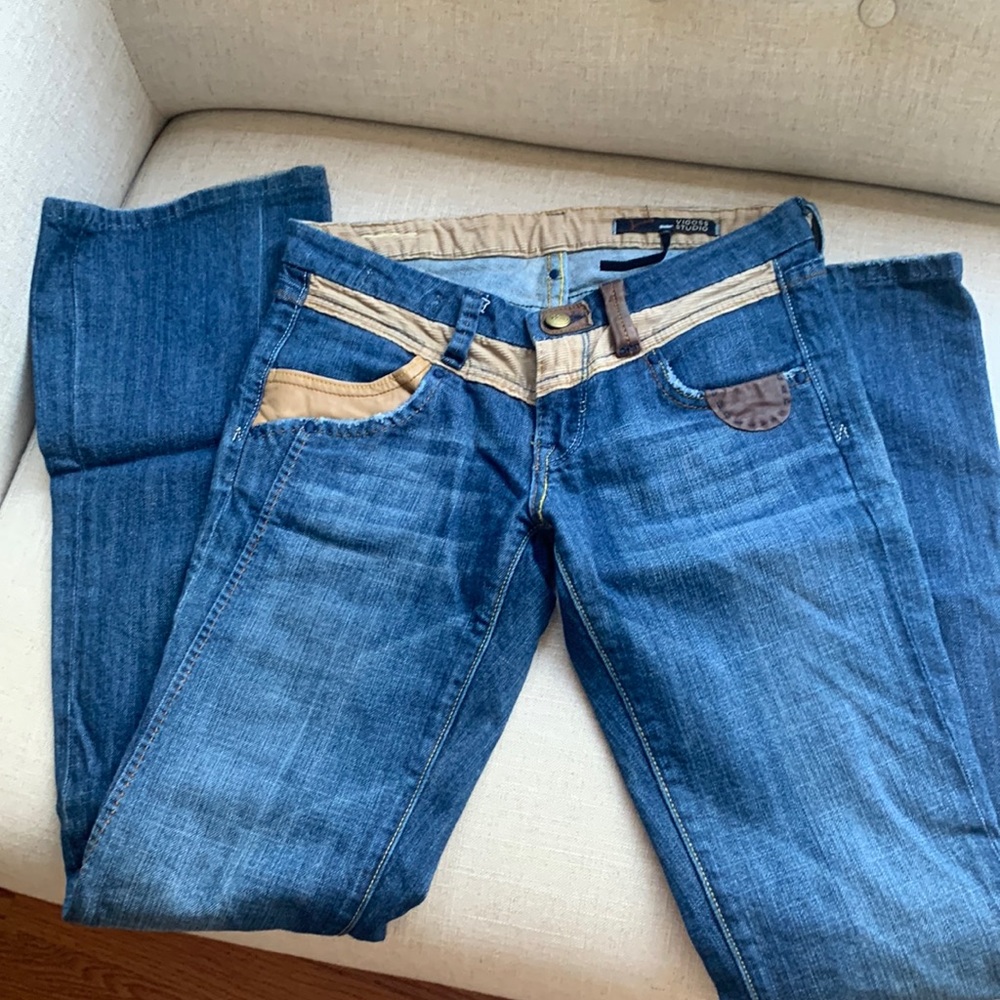 Low Rise Slight Bootleg Jeans